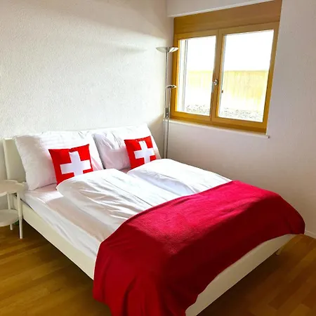 شقة Thun Alps Scenic Views And Concierge By Swisshut *