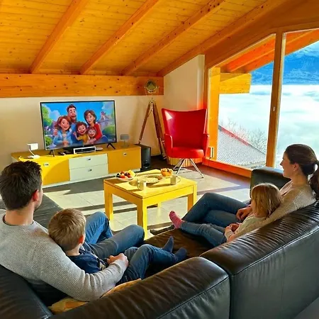 Apartment Thun Alps Scenic Views And Concierge By Swisshut *