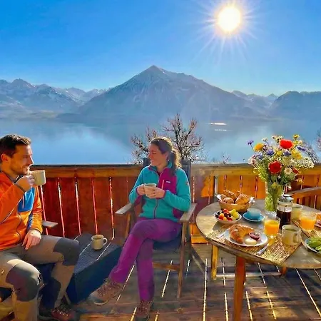 Thun Alps Scenic Views And Concierge By Swisshut * Sigriswil
