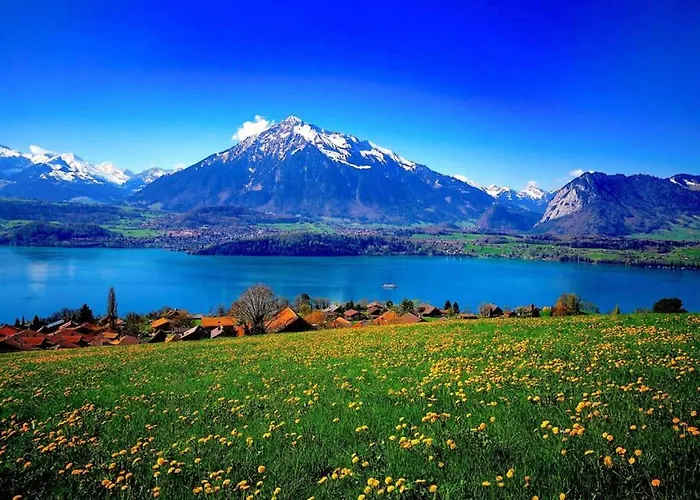Thun Alps Scenic Views And Concierge By Swisshut * Sigriswil