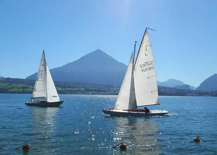 Lejlighed Thun Alps Scenic Views And Concierge By Swisshut